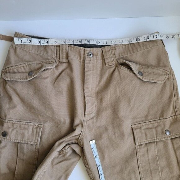 Duluth Trading Fire Hose Fatigue Pants 38 x 30 Actual 34 x 27.5 Khaki Tactical - Picture 4 of 13